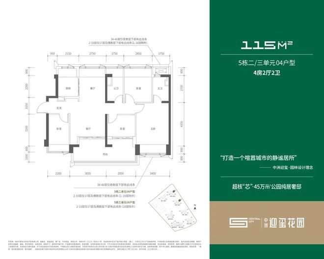 售楼处发布楼王席位 诚邀鉴赏深圳北“好房子”：中洲迎玺(图2)